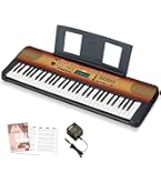 Amazon.co.jp: CASIO LK-330 光ナビゲーションキーボード 61鍵盤